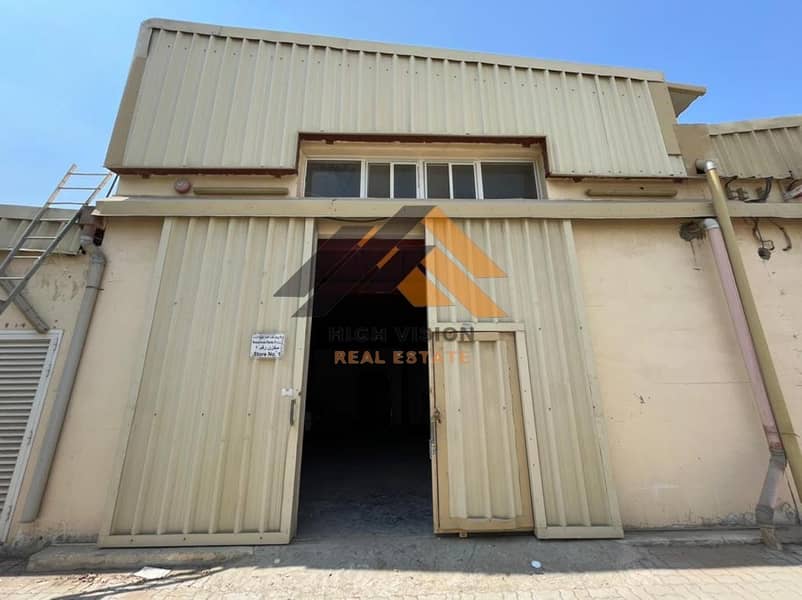 SPACIOUS WAREHOUSE FOR STORAGE PURPOSE IN AJMAN INDUSTRIAL AREA 2