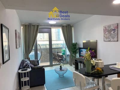 فلیٹ 1 غرفة نوم للايجار في أبراج بحيرات الجميرا، دبي - شقة في جلوبال ليك فيو مجمع E أبراج بحيرات الجميرا 1 غرف 70000 درهم - 6713833