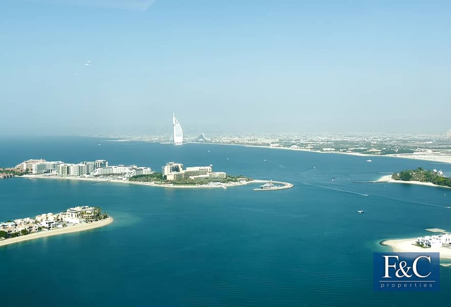 Negotiable | Burj Al Arab View | High Floor