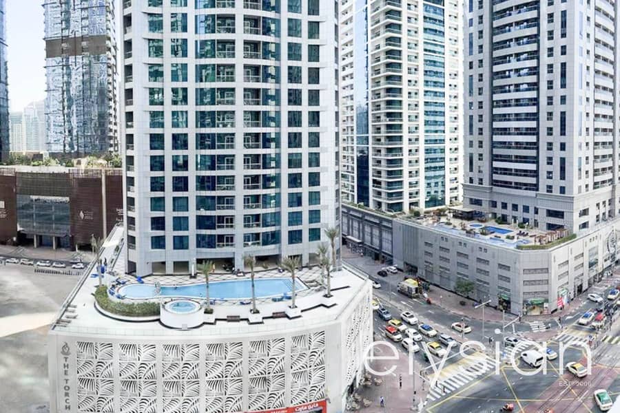位于迪拜码头，滨海山岭塔楼 1 卧室的公寓 140000 AED - 6715984