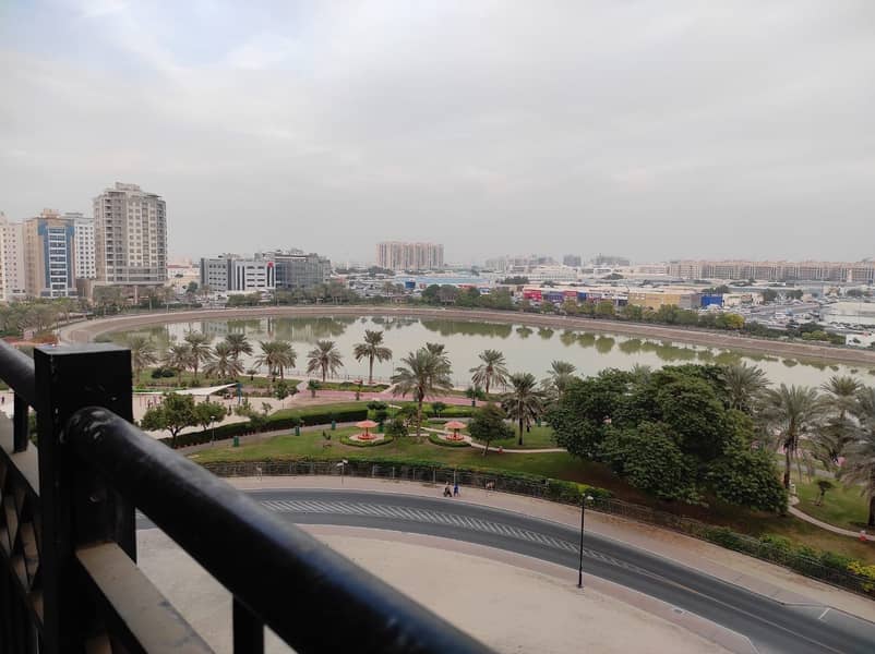 Park  View -- Spacious 2Bhk Al Nahda Dubai Rent 42k With Balcony Wardrobes Gym Swimming Pool Parking