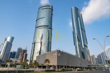 Office for Sale in Al Reem Island, Abu Dhabi - Massive Fitted Office | Mangrove / Canal View | High Floor