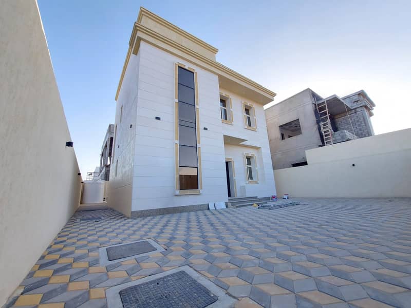 Distinctive villa for sale in Al Zahia, Ajman, freehold for all nationalities, in installments on the bank, at a very wonderful price