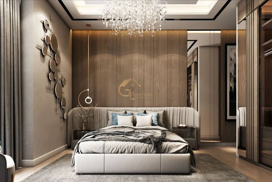 Elegantly designed fully furnished 3 Bedroom | High Floor | Stunning Lake View