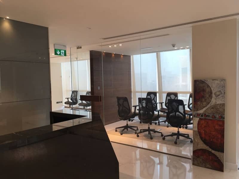 Lake View Office Fully Fitted plus Glass Partition w/ Furniture