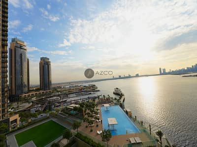 فلیٹ 2 غرفة نوم للايجار في مرسى خور دبي، دبي - سكاي لاين فيو | مشاهدة برج | مارينا كريك فيو