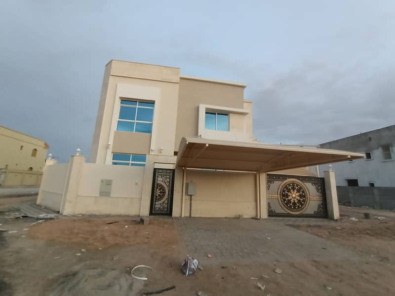 For annual rent a new villa super lux finishing in Al Helio 2 Ajman