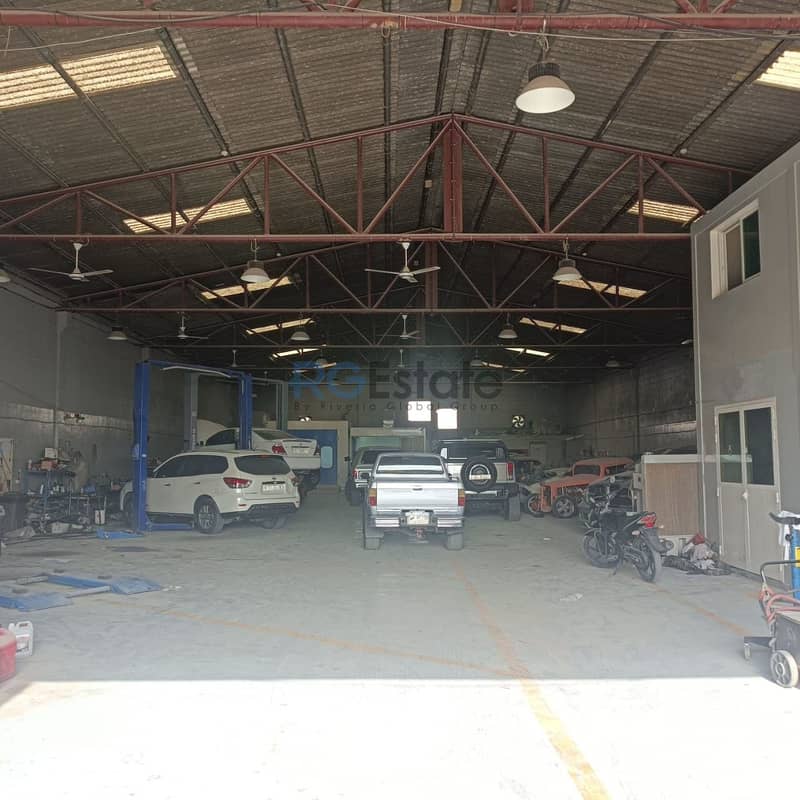 12,000 sq. ft warehouse with Office Available for rent in Ras Al khor