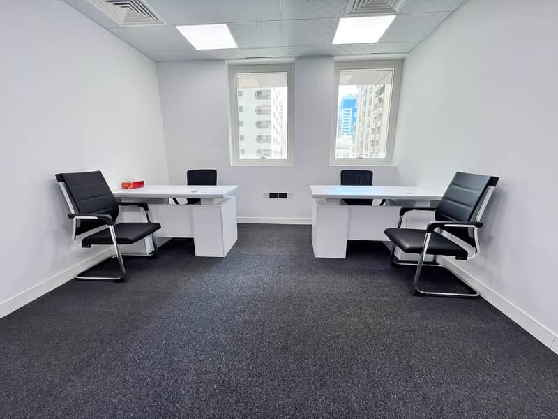 Wide Range Office Space that fits with your Budget with Fully Furnished and Furniture