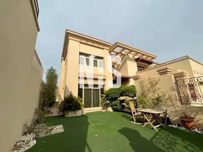 4 Bedroom Villa for Sale in Al Raha Golf Gardens, Abu Dhabi - Corner villa with swimming pool in prime location