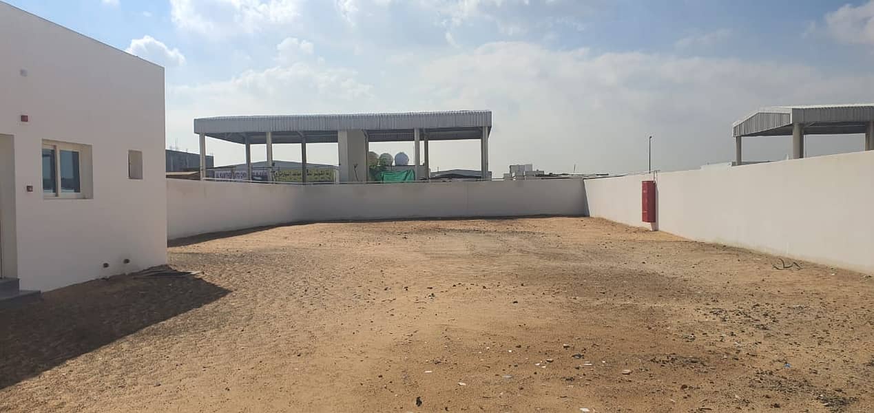 DIFFERENT SIZE BRAND NEW LAND WITH BOUNDARY WALL | 2 OFFICE, PANTRY  AND WASHROOM