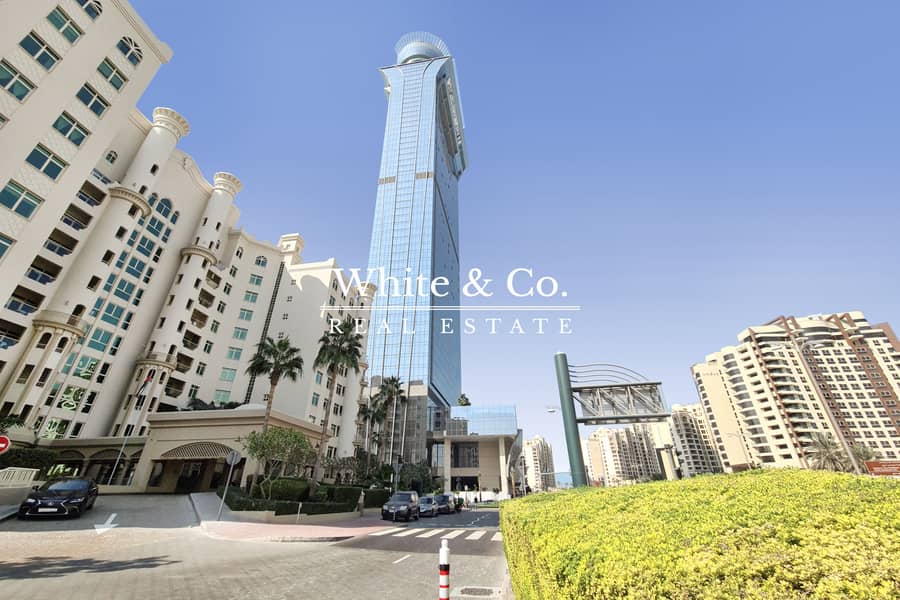 Burj al Arab view and Full Palm View | 1 Bed