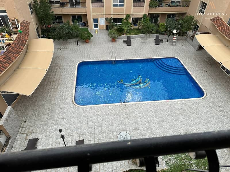 Pool view | Spacious apartment | Ready to move in