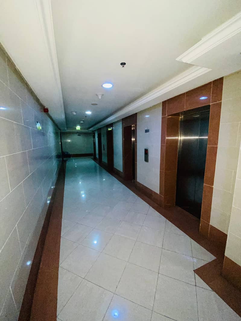 SPACIOUS 2 BEDROOM HALL  BALCONY  FOR RENT IN AJMAN PEARL TOWER