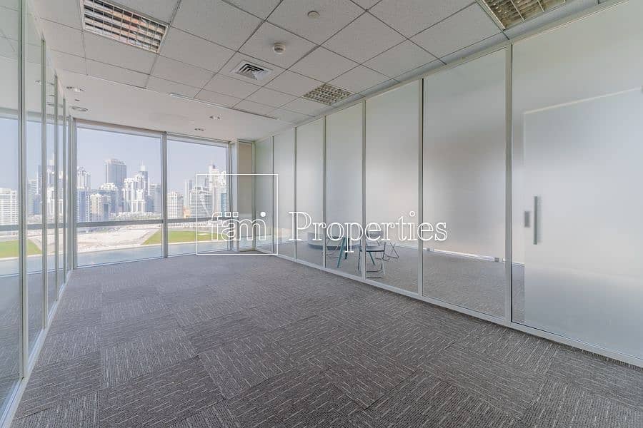 Spacious Office|Lake & City View|Unfurnished