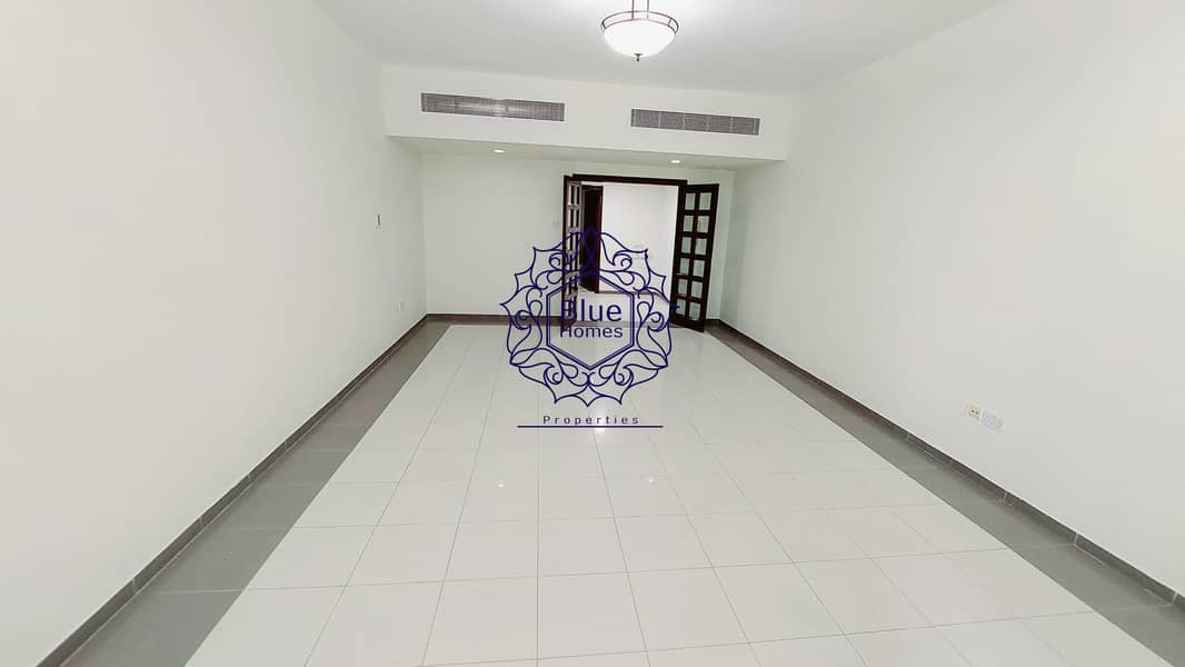 3 Bedroom  plus Maid Room Huge Size apartment Big Balcony Hall+Rooms in Al Barsha1