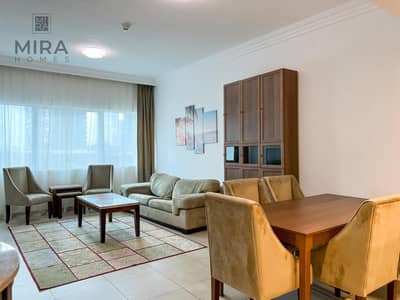 شقة 1 غرفة نوم للايجار في دبي مارينا، دبي - شقة في برج ماج 218،دبي مارينا 1 غرفة 7500 درهم - 6631466