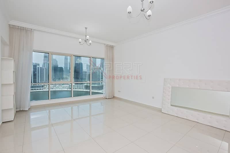 Full Canal and Burj View | Spacious | Mid Floor