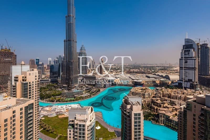 Penthouse level - Full Burj Khalifa view