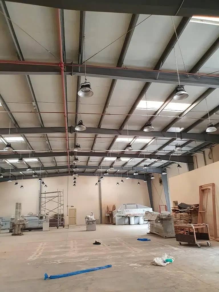 For sale a large freehold warehouse (factory) in Sharjah
