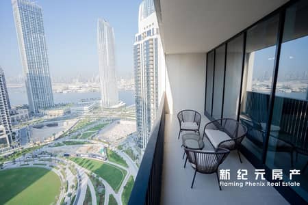2 Bedroom Flat for Rent in Dubai Creek Harbour, Dubai - Creek Harbour Gate 2 bedroom with canal view/Ready to move in