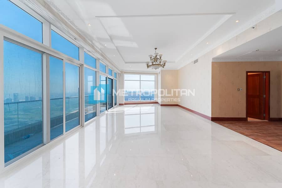 位于迪拜码头，滨海高地大楼 5 卧室的顶楼公寓 11000000 AED - 5286960