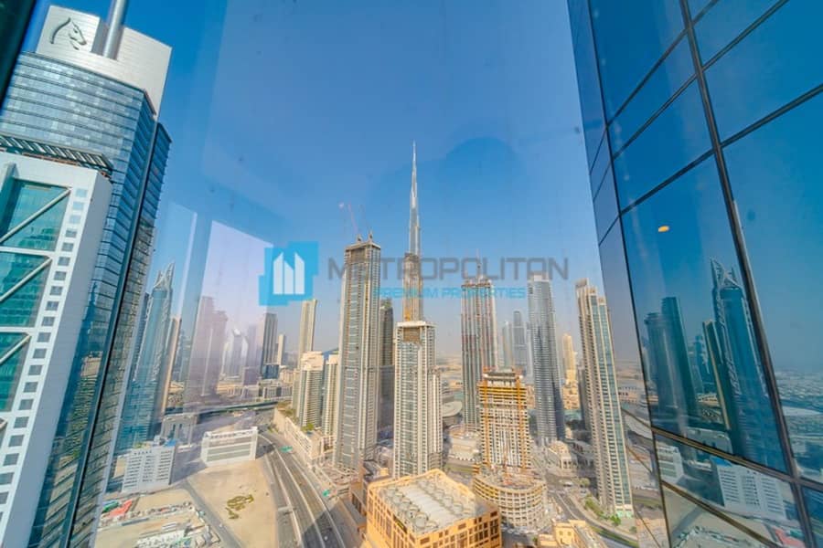 Resale | Partial Burj Khalifa View | High Floor