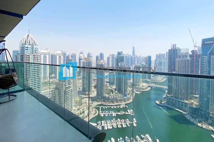 位于迪拜码头，滨海之门，滨海之门1号 1 卧室的公寓 2700000 AED - 6064325