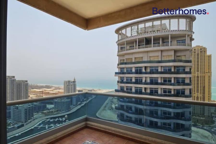 位于迪拜码头，祖穆鲁德大厦 2 卧室的公寓 1800000 AED - 6729170