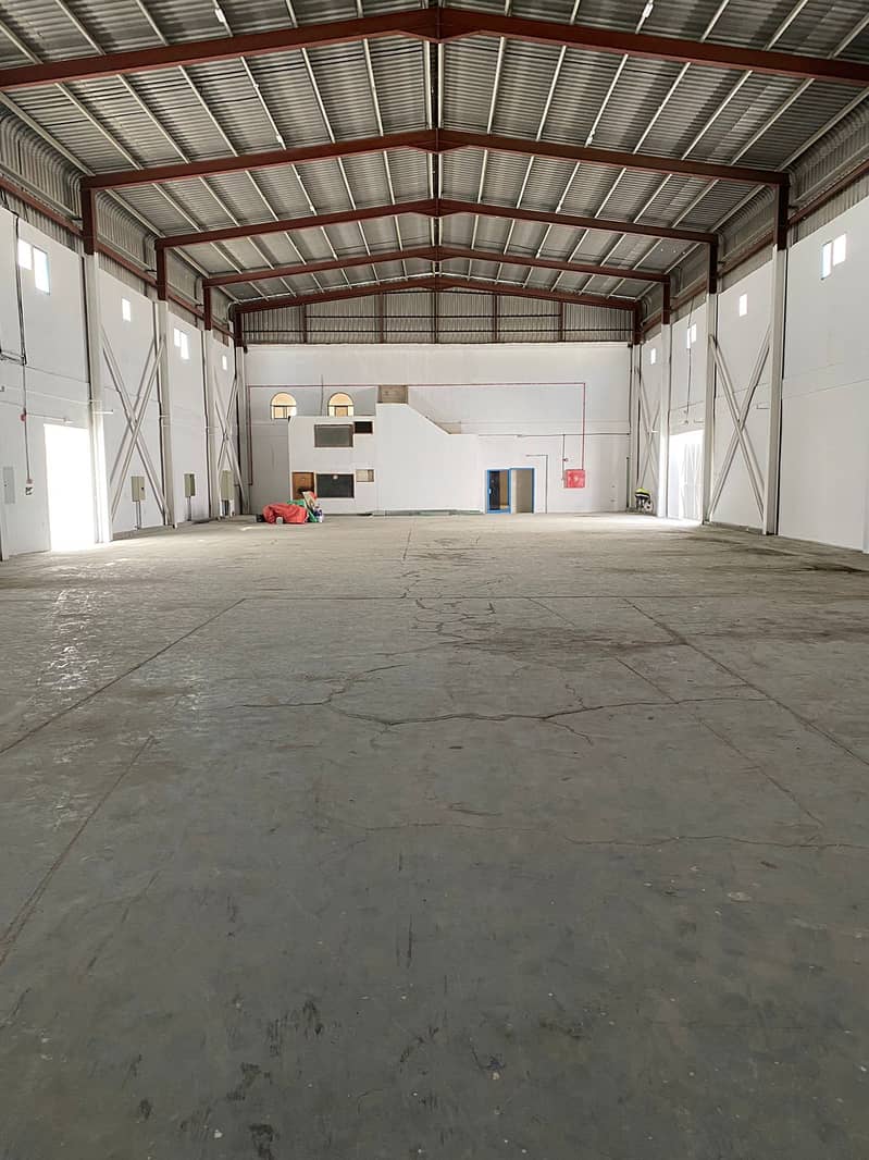 For rent, warehouses and housing for new industrial workers, Ajman