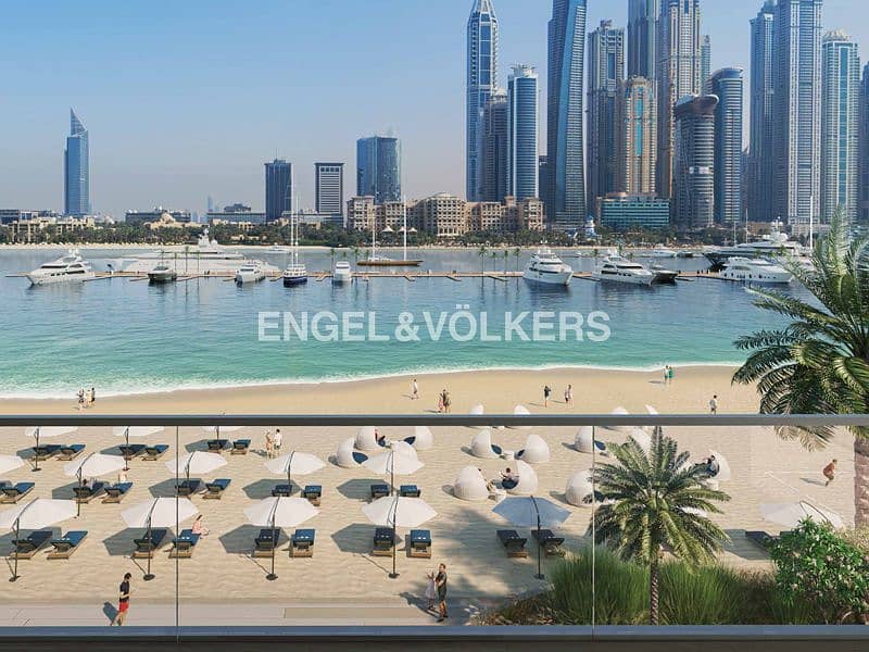 位于迪拜港，艾玛尔海滨社区，皇宫海滩公寓 3 卧室的联排别墅 6990000 AED - 6729909