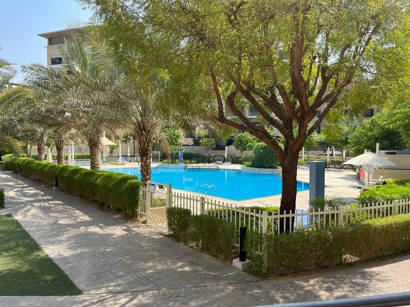 POOL VIEW | 2BR STUDY | GROUND FLOOR | COURTYARD