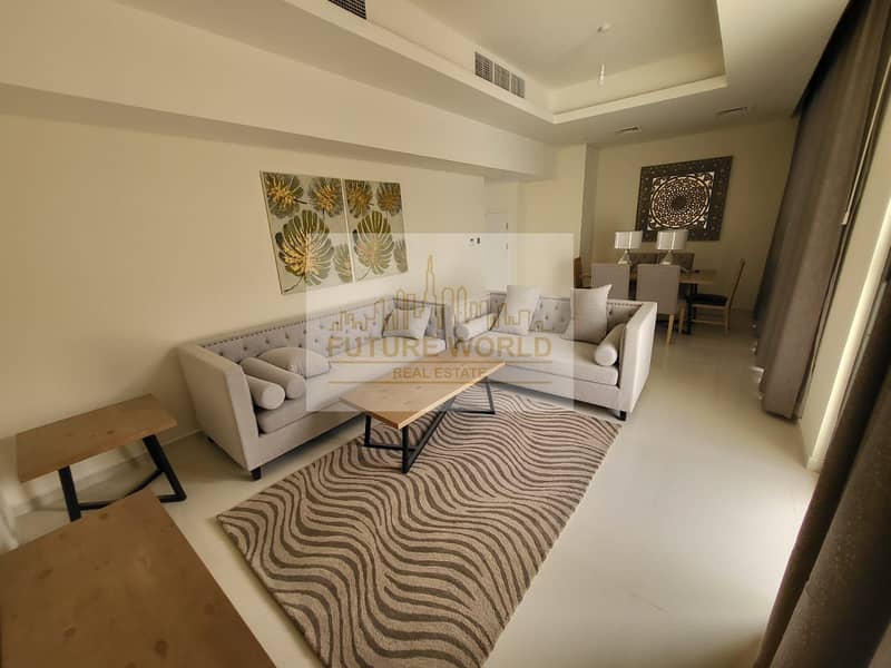 Furnished Huge 3 BR + Maid Middle Unit| Large Living Area| One of the Biggest Layout         Area