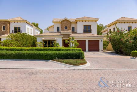 4 Bedroom Villa for Sale in Jumeirah Golf Estates, Dubai - New Listing - Almeria - Earth Course View
