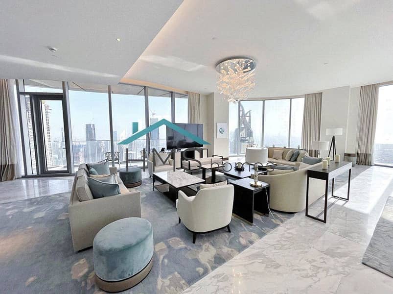 位于迪拜市中心，谦恭公寓天际景观综合大厦，谦恭天际景观1号大楼 3 卧室的顶楼公寓 24950000 AED - 6733869