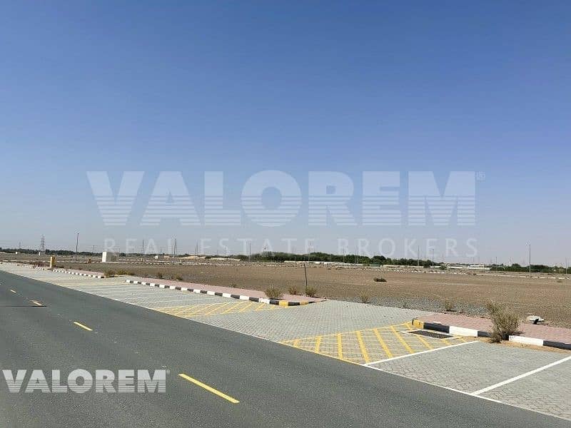 Pay AED62,000/- Warehouse  plot - 15 Years PP - Sharjah