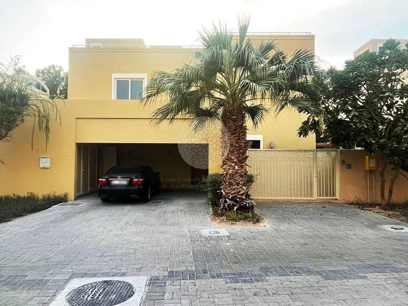 LUXURIOUS COMPOUND VILLA WITH SWIMMING POOL AND 4 MASTER BEDROOM FOR RENT IN KHALIFA CITY A