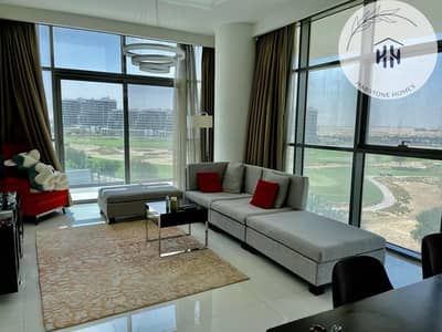 3 Bedroom Flat for Sale in DAMAC Hills, Dubai - Golf Front | Paramount Furnished | Chiller Free | 3BR + Maids | Without Pillar