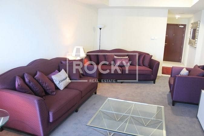 Higher Floor | Fully Furnished | 2 Bedroom | Dubai Marina