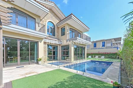 5 Bedroom Villa for Sale in Jumeirah Golf Estates, Dubai - Upgraded | Earth Course Full Golf Views | Modified