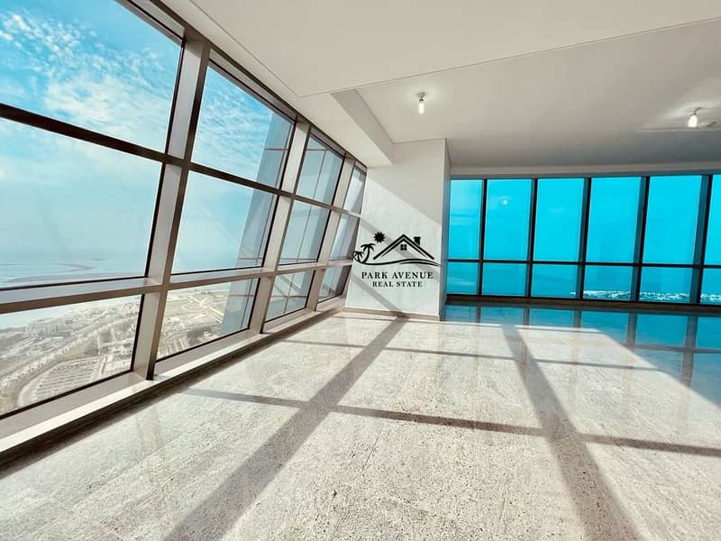 0/- COMMISSION ! SEA VIEW!  5 BEDROOM PENTHOUSE IN ETIHAD TOWER