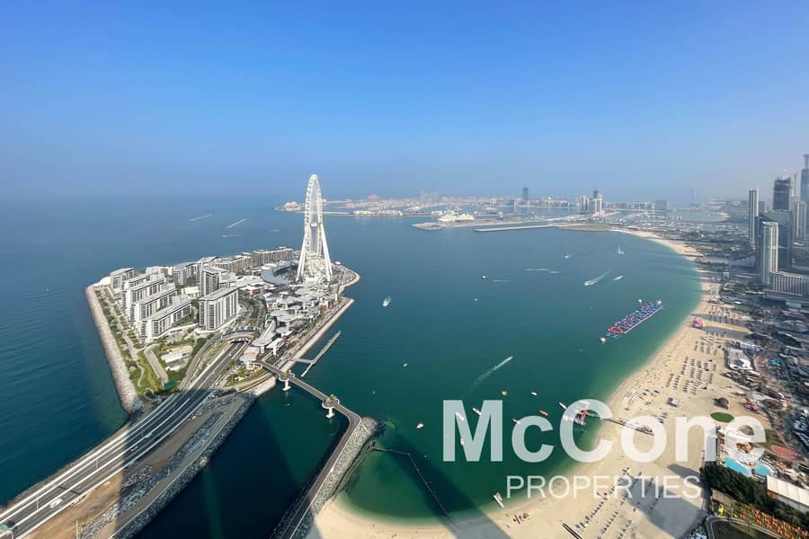 Exclusive | High floor | Ain Dubai & Sea View