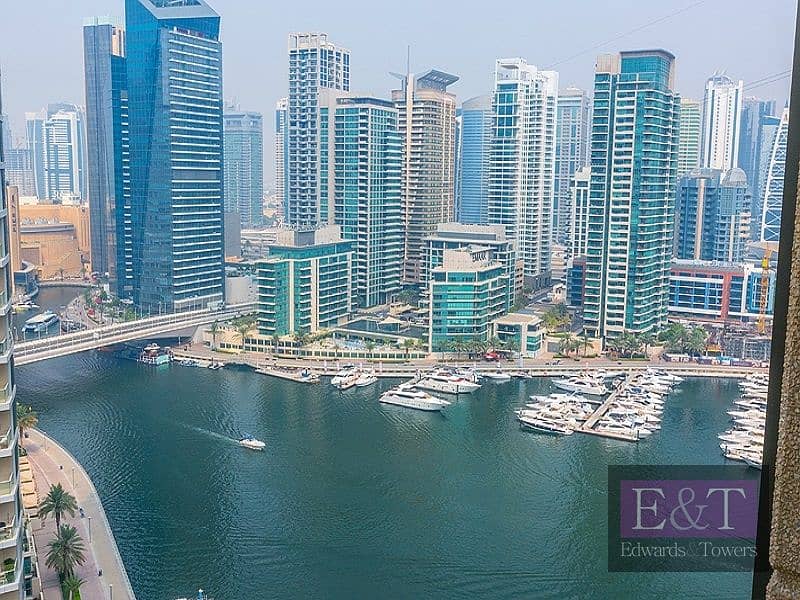 Beautiful Corner One Bed with Stunning Marina View Beautiful Corner One Bed with Stunning Marina View