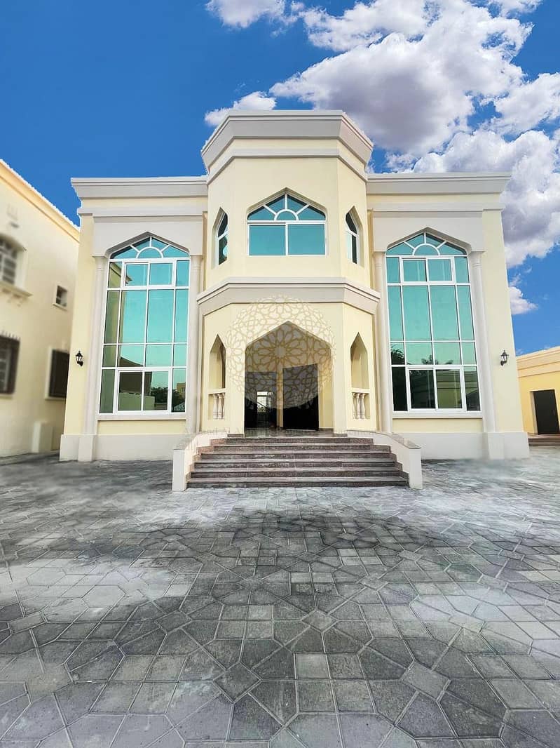 REFRESHING INDEPENDENT VILLA WITH 6 MASTER BEDROOMS, DRIVER ROOM AND MAID ROOM FOR RENT IN MOHAMED BIN ZAYED CITY