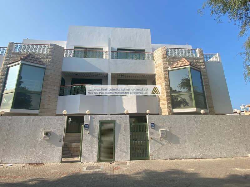 Villa FOR RENT with 6 Bedrooms  Located in Khalidiya, Abu Dhabi near Al Bateen Municipality