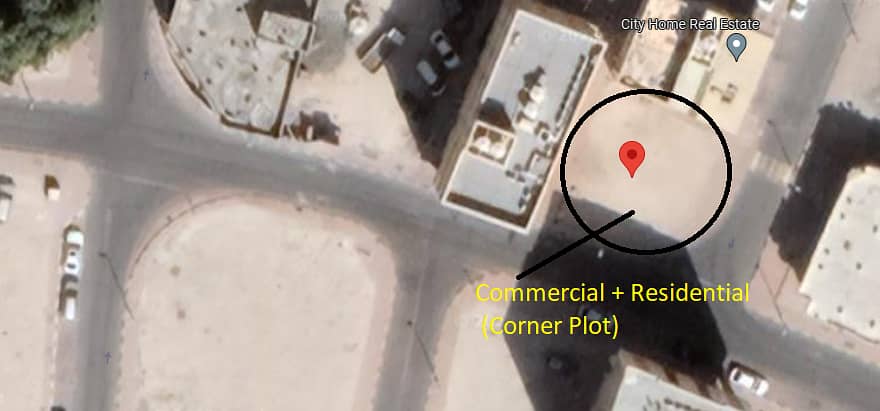 CORNER PLOT - Commercial and Residential ( Ground + 2 )