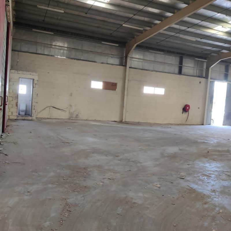 big warehouse size 29000 sqft for rent in ajman