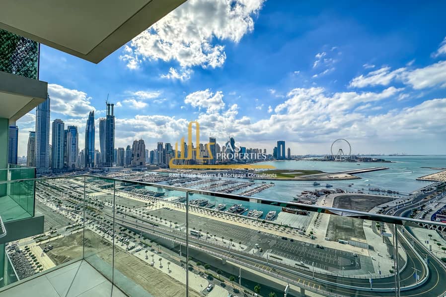 位于迪拜港，艾玛尔海滨社区，日出海湾公寓，日出海湾1号塔楼 2 卧室的公寓 4750000 AED - 6741316