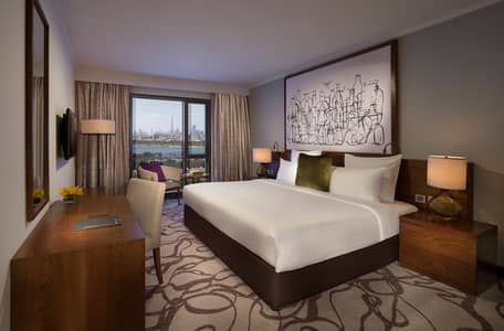 شقة فندقية 1 غرفة نوم للايجار في ديرة، دبي - Master Bedroom