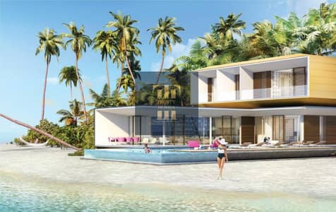 5 Bedroom Villa for Sale in The World Islands, Dubai - Fully Furnished Villas | Private Beach Sea View | 5 Bed Plus Maid